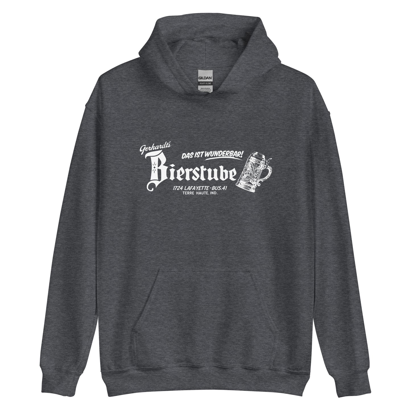 Gerhardt's Bierstube - Terre Haute Indiana  -  Unisex Hoodie