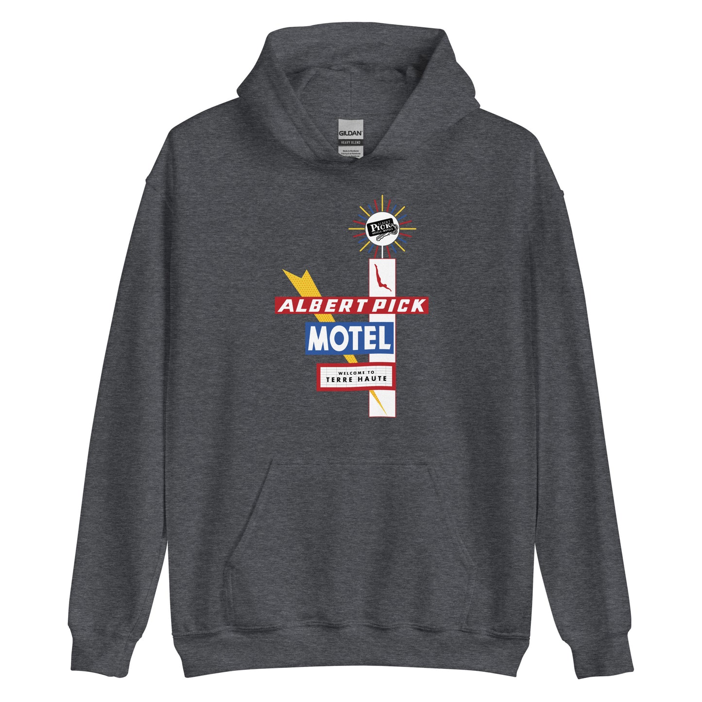 Albert Pick Motel - Terre Haute Indiana  -  Unisex Hoodie