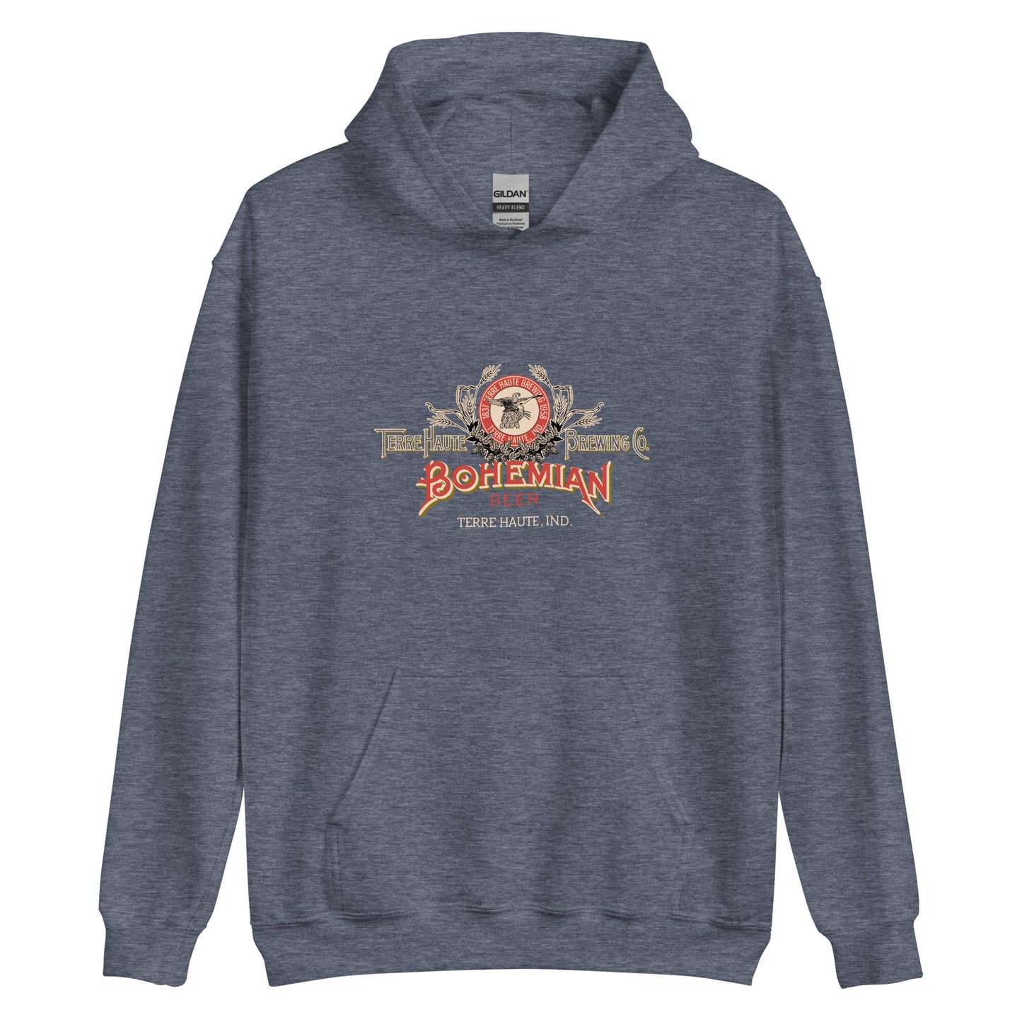 Bohemian Beer - Terre Haute Indiana  -  Unisex Hoodie