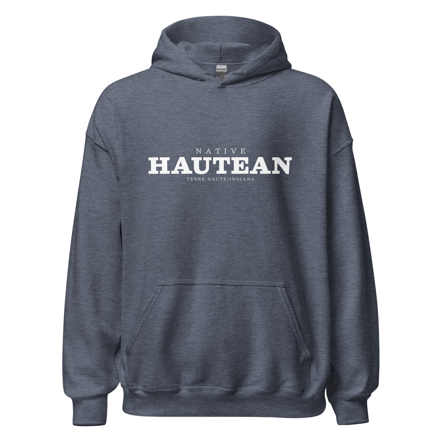 Native Hautean - Terre Haute Indiana  -  Unisex Hoodie