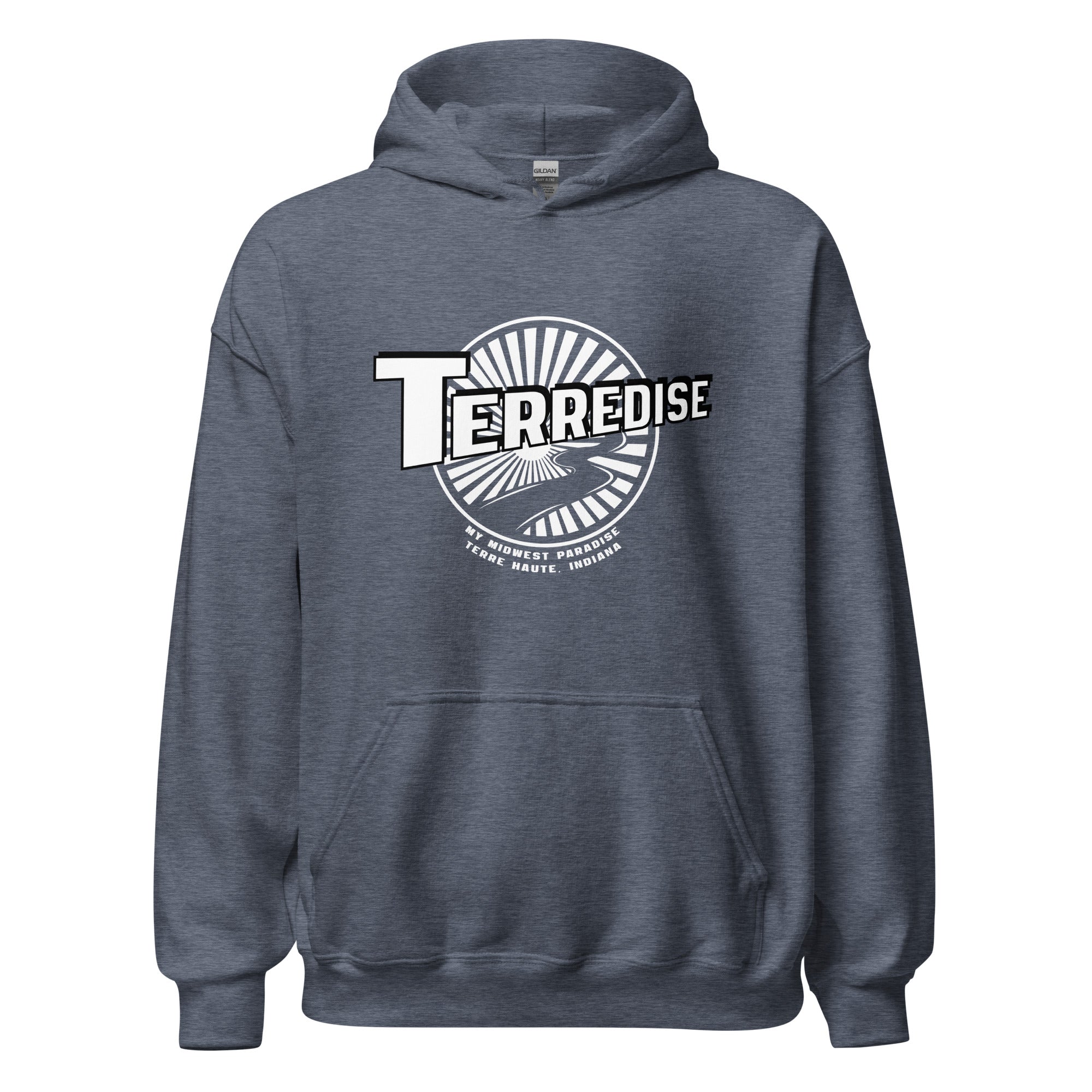 Terredise / My Midwest Paradise -  Terre Haute Indiana  -  Unisex Hoodie