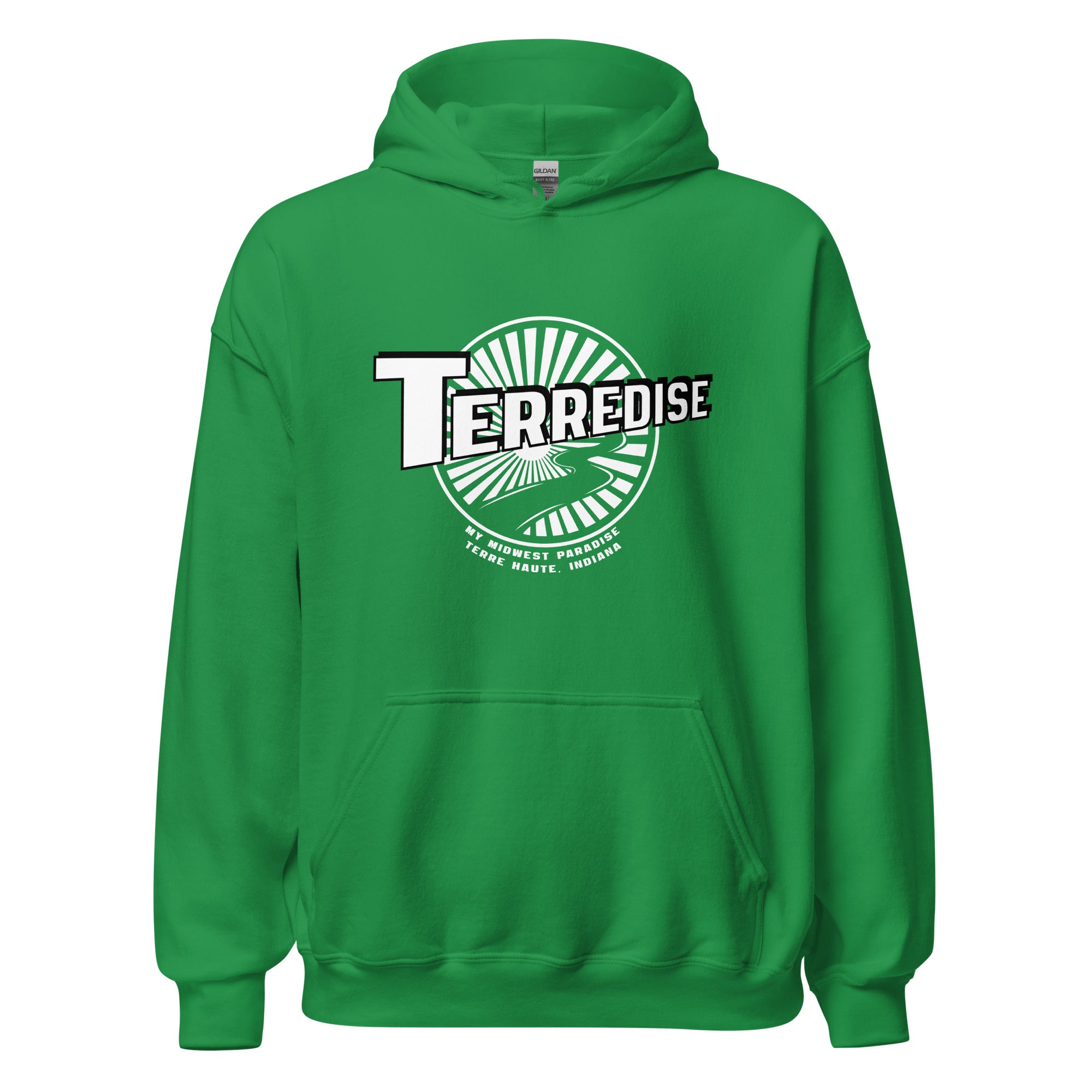 Terredise / My Midwest Paradise -  Terre Haute Indiana  -  Unisex Hoodie