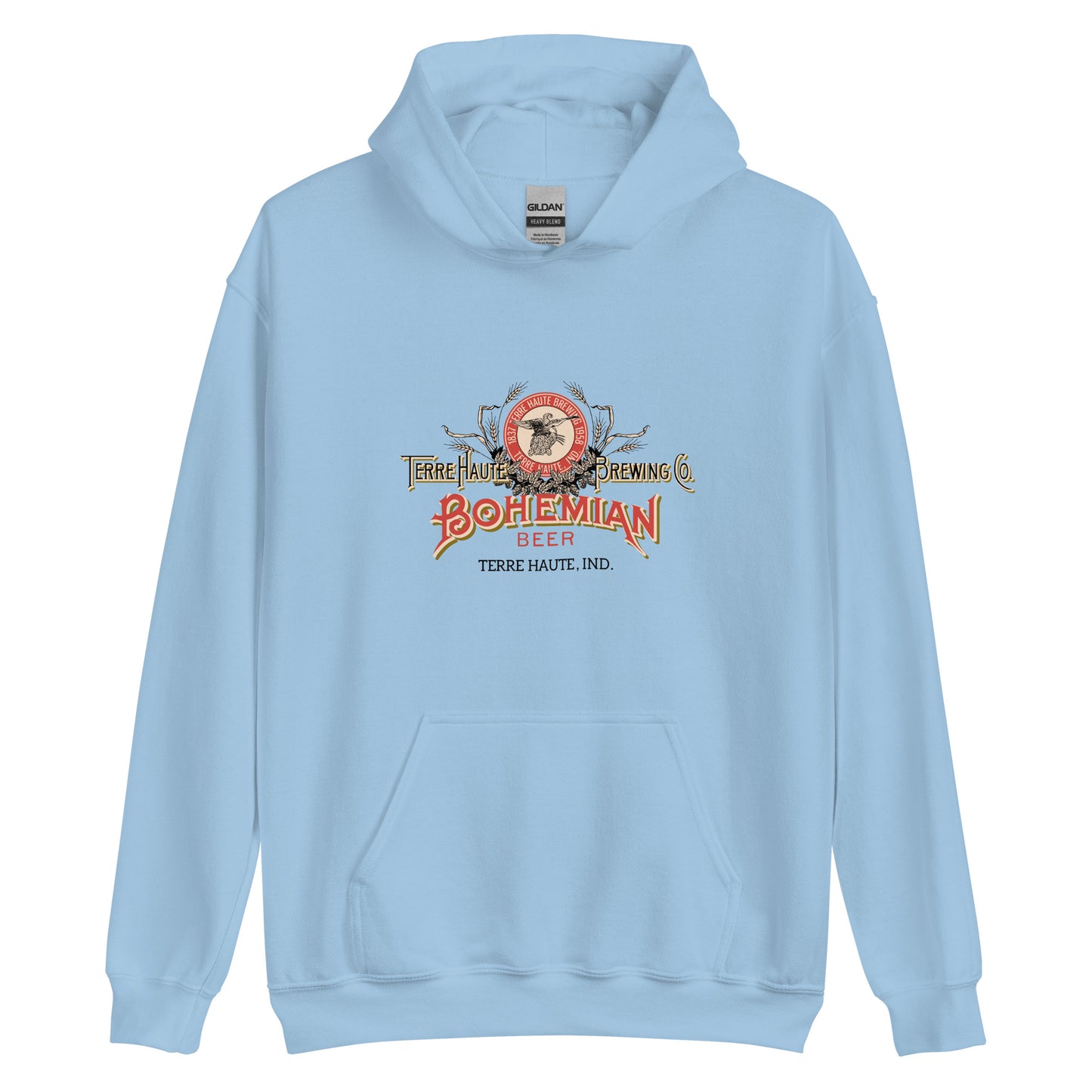 Bohemian Beer - Terre Haute Indiana  -  Unisex Hoodie