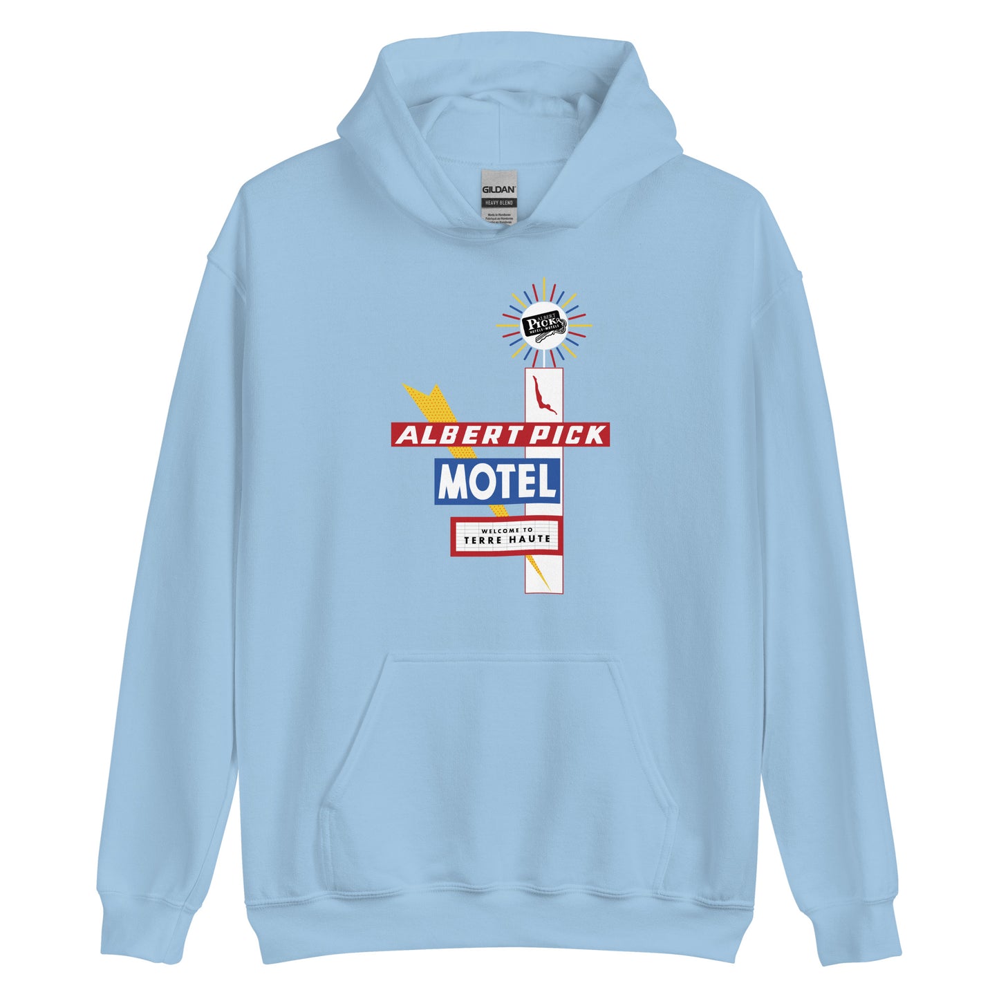 Albert Pick Motel - Terre Haute Indiana  -  Unisex Hoodie