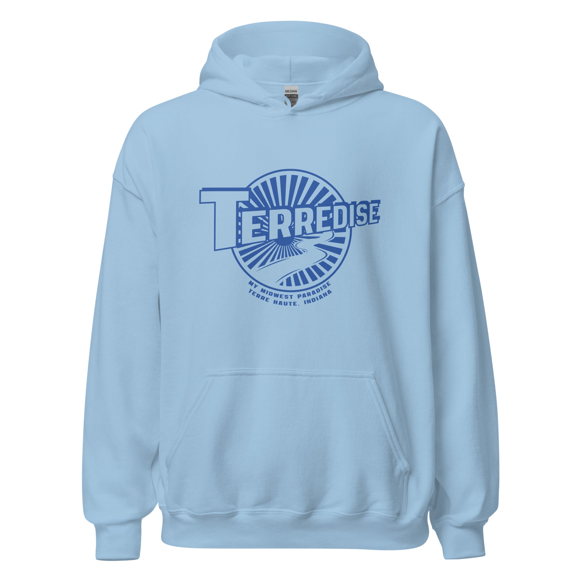 Terredise / My Midwest Paradise -  Terre Haute Indiana  -  Unisex Hoodie