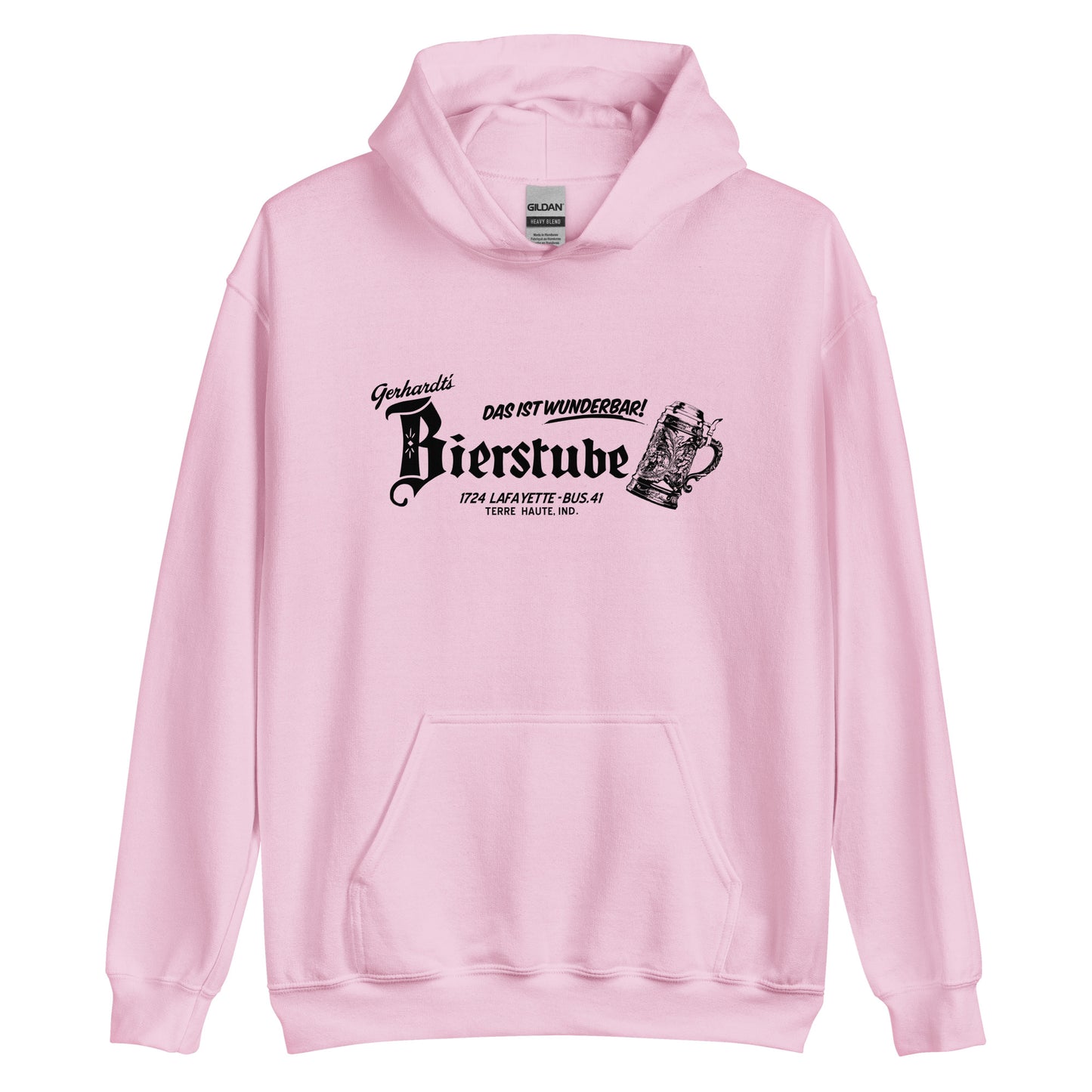 Gerhardt's Bierstube - Terre Haute Indiana  -  Unisex Hoodie