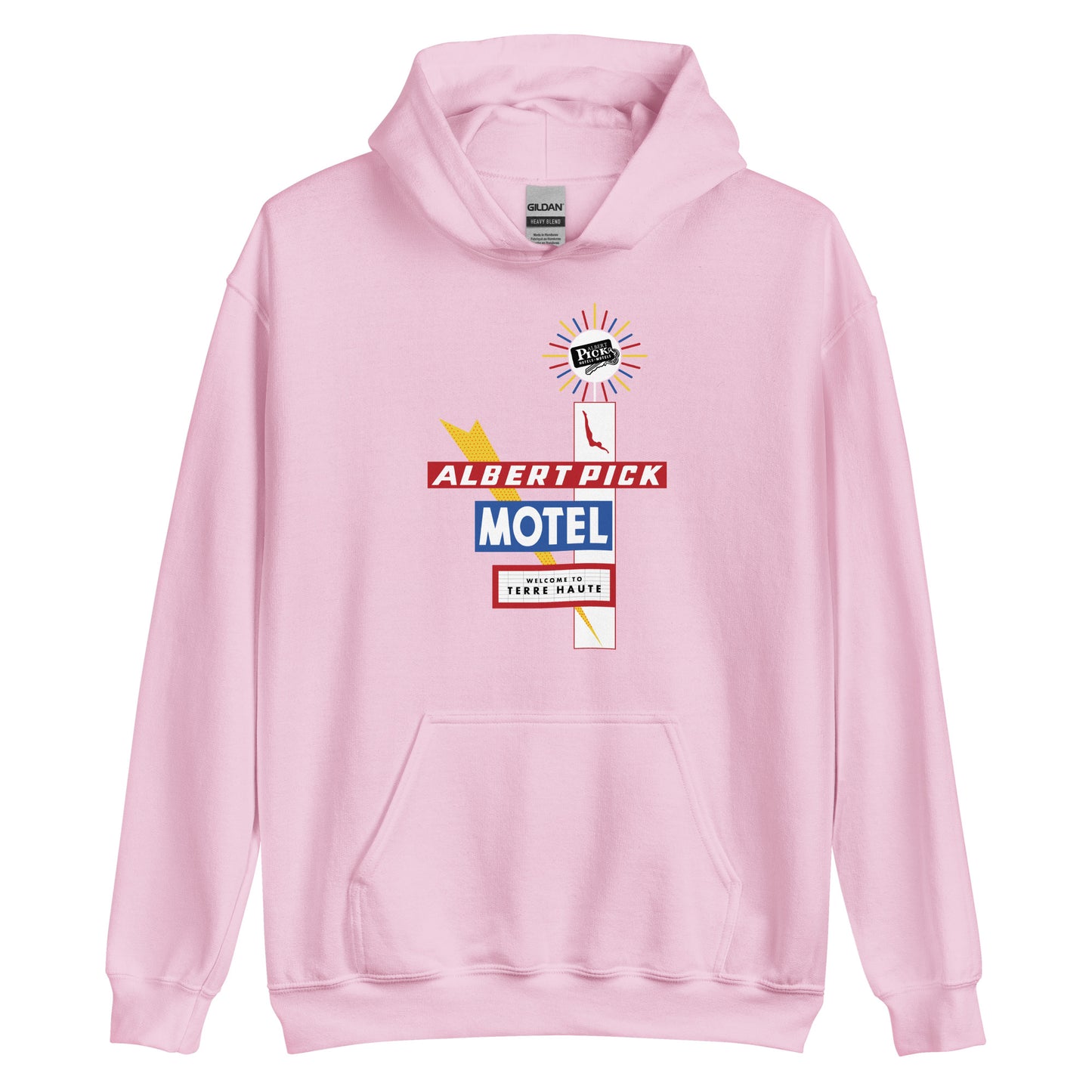 Albert Pick Motel - Terre Haute Indiana  -  Unisex Hoodie