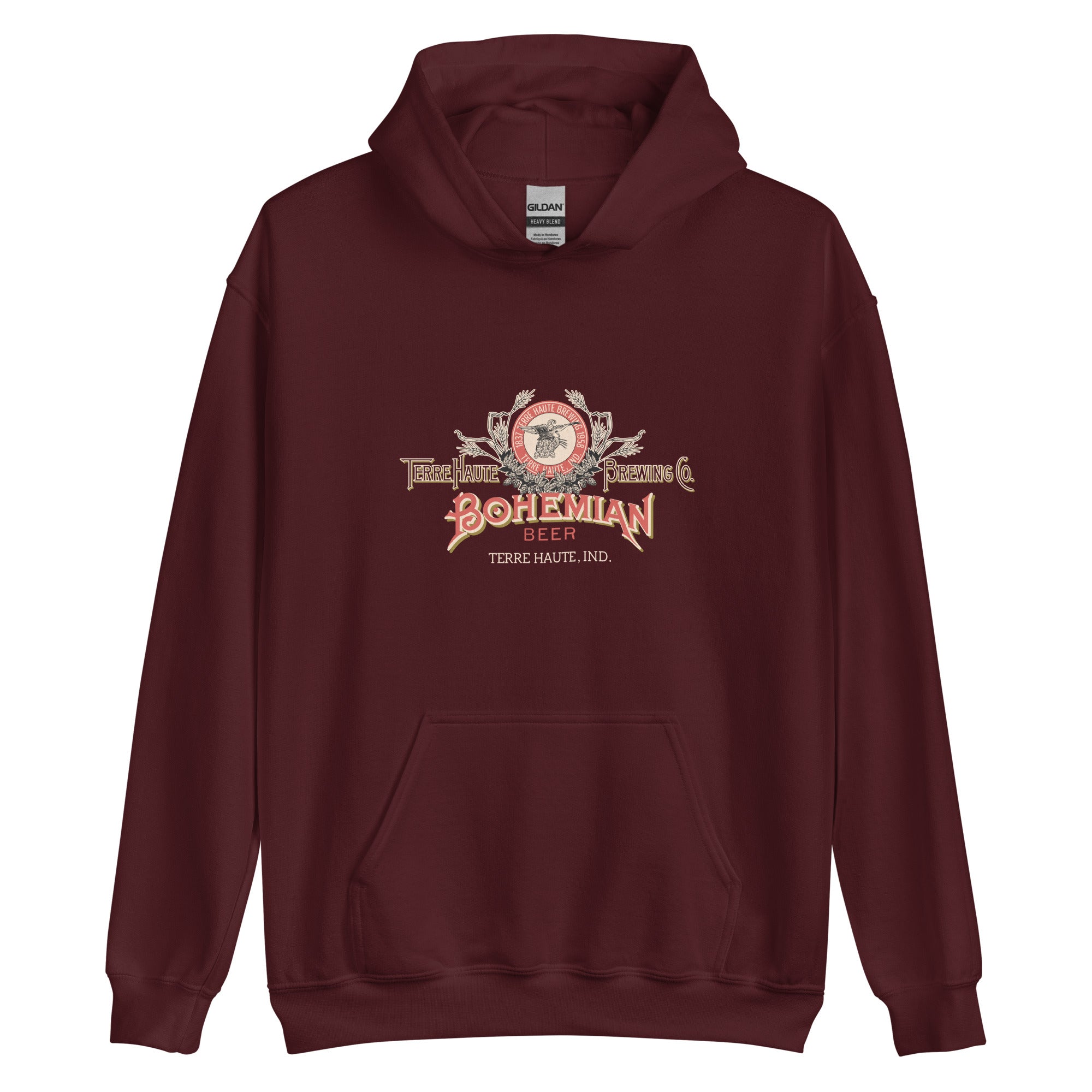 Bohemian Beer - Terre Haute Indiana  -  Unisex Hoodie
