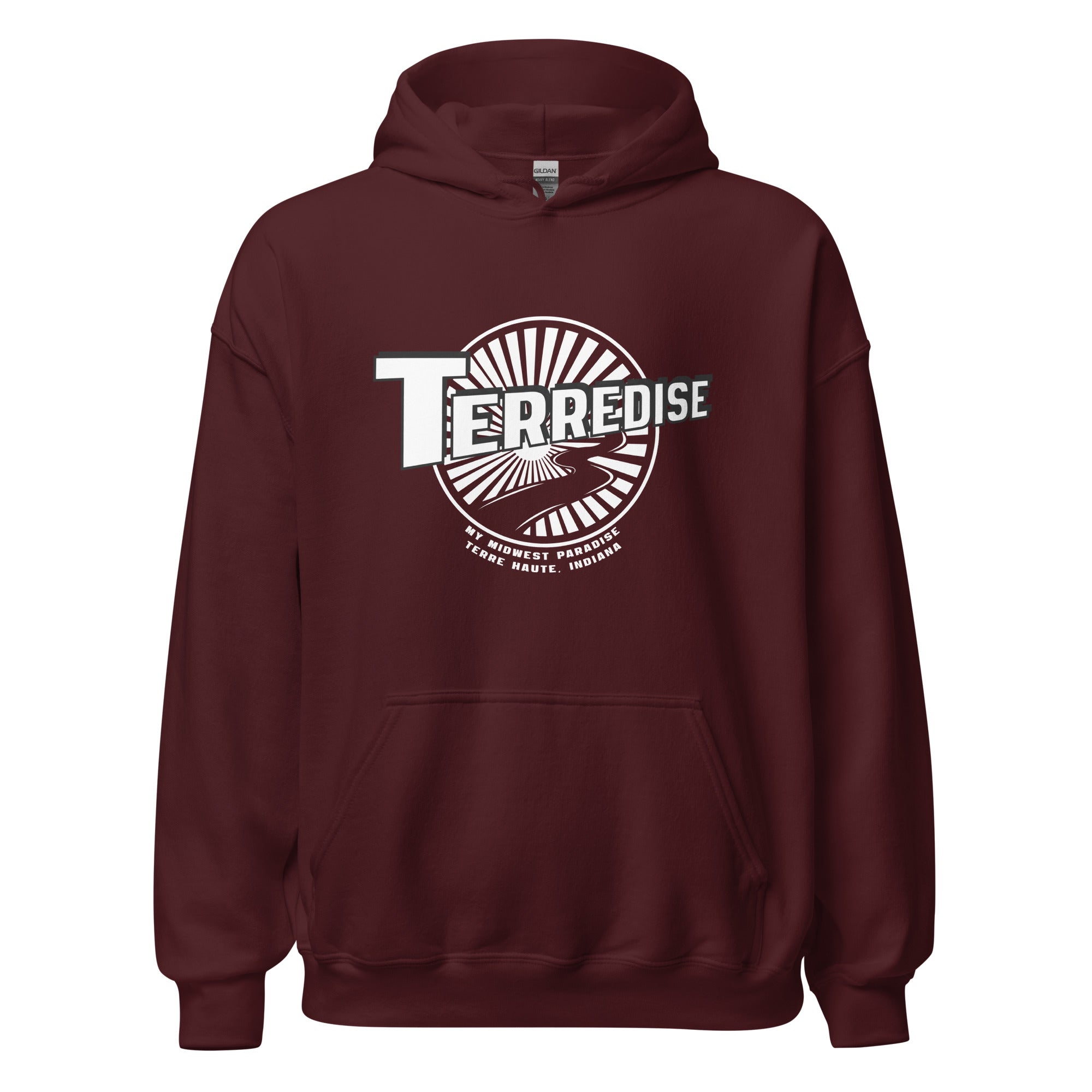 Terredise / My Midwest Paradise -  Terre Haute Indiana  -  Unisex Hoodie