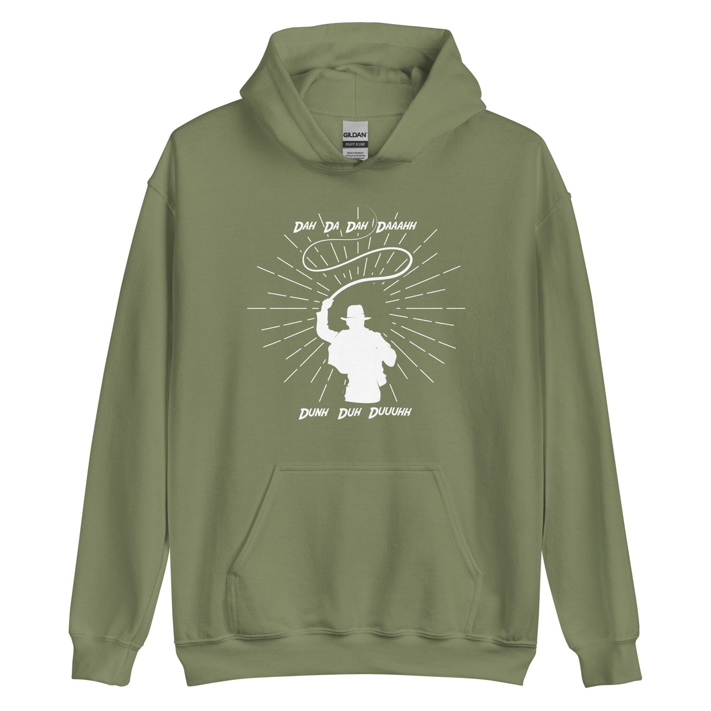 Indiana Jones Theme Song inspired design - Unisex Hoodie - EdgyHaute