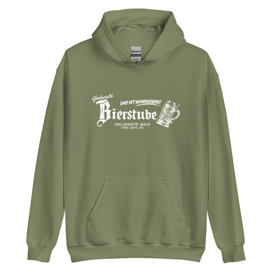 Gerhardt's Bierstube - Terre Haute Indiana  -  Unisex Hoodie