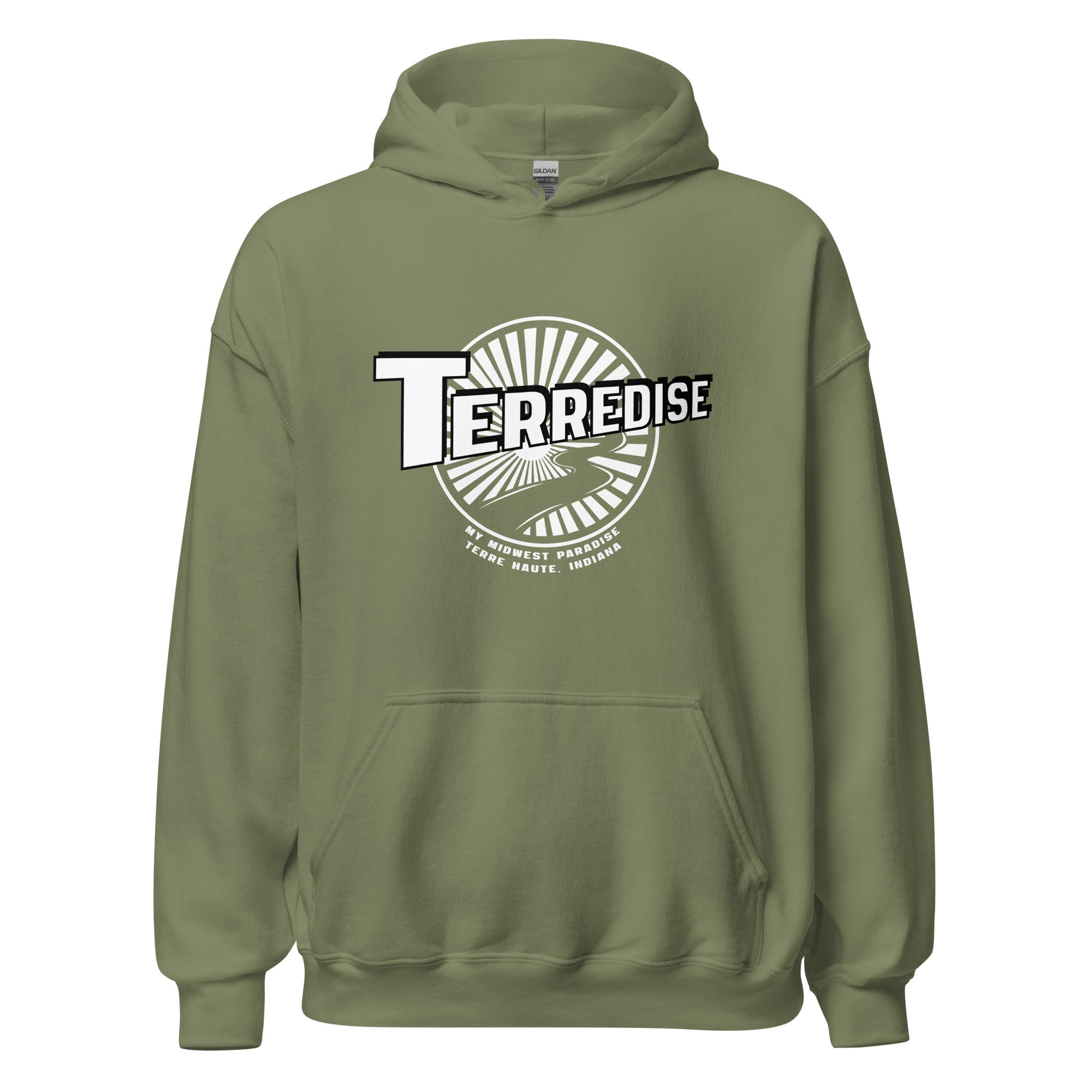 Terredise / My Midwest Paradise -  Terre Haute Indiana  -  Unisex Hoodie