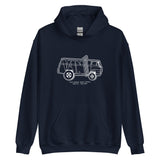 Van Buren HS Blue Devils - van design  -  Unisex Hoodie