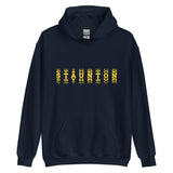 Staunton HS Yellow Jackets - faded text  -  Unisex Hoodie