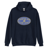 Staunton HS Yellow Jackets - mascot shield  -  Unisex Hoodie