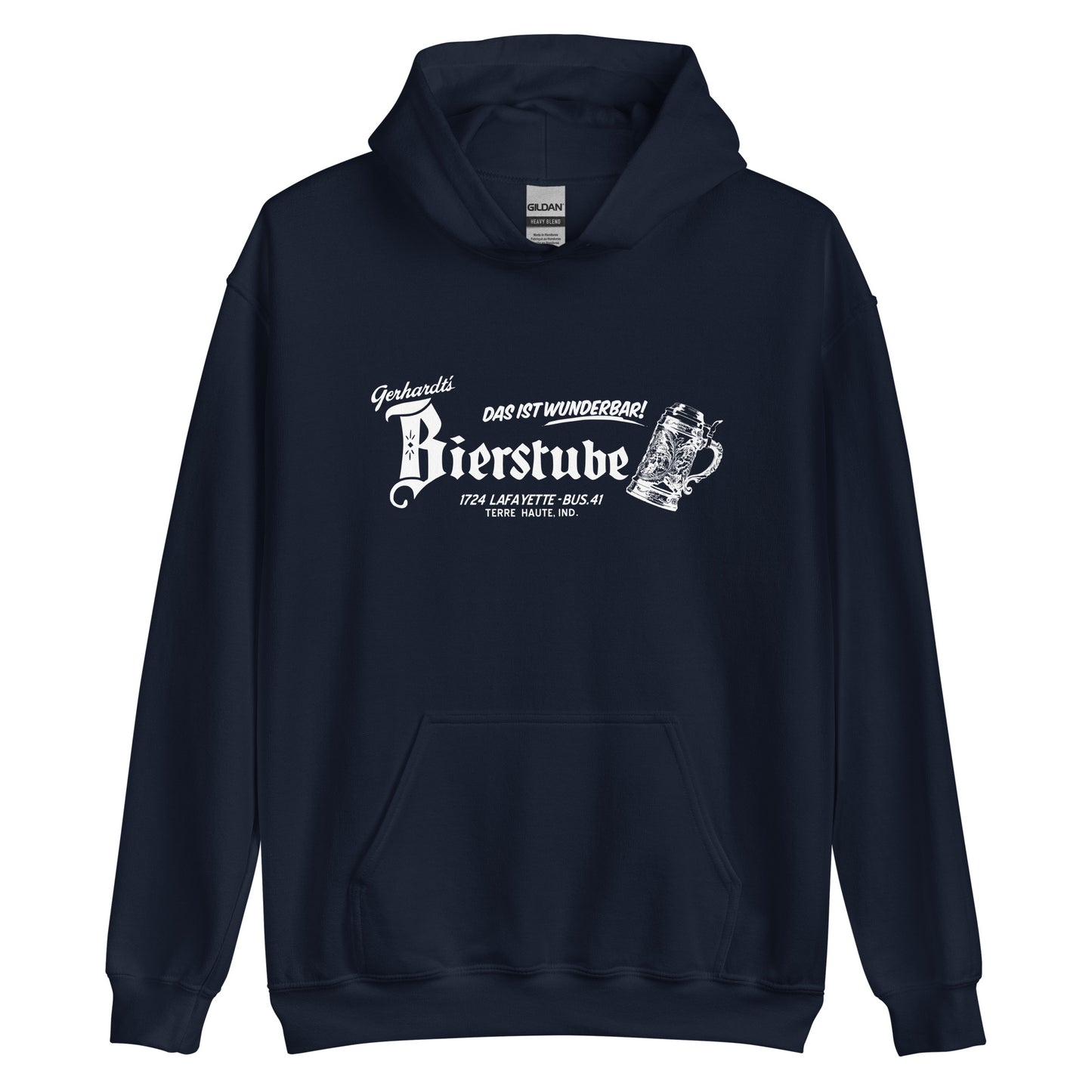 Gerhardt's Bierstube - Terre Haute Indiana  -  Unisex Hoodie