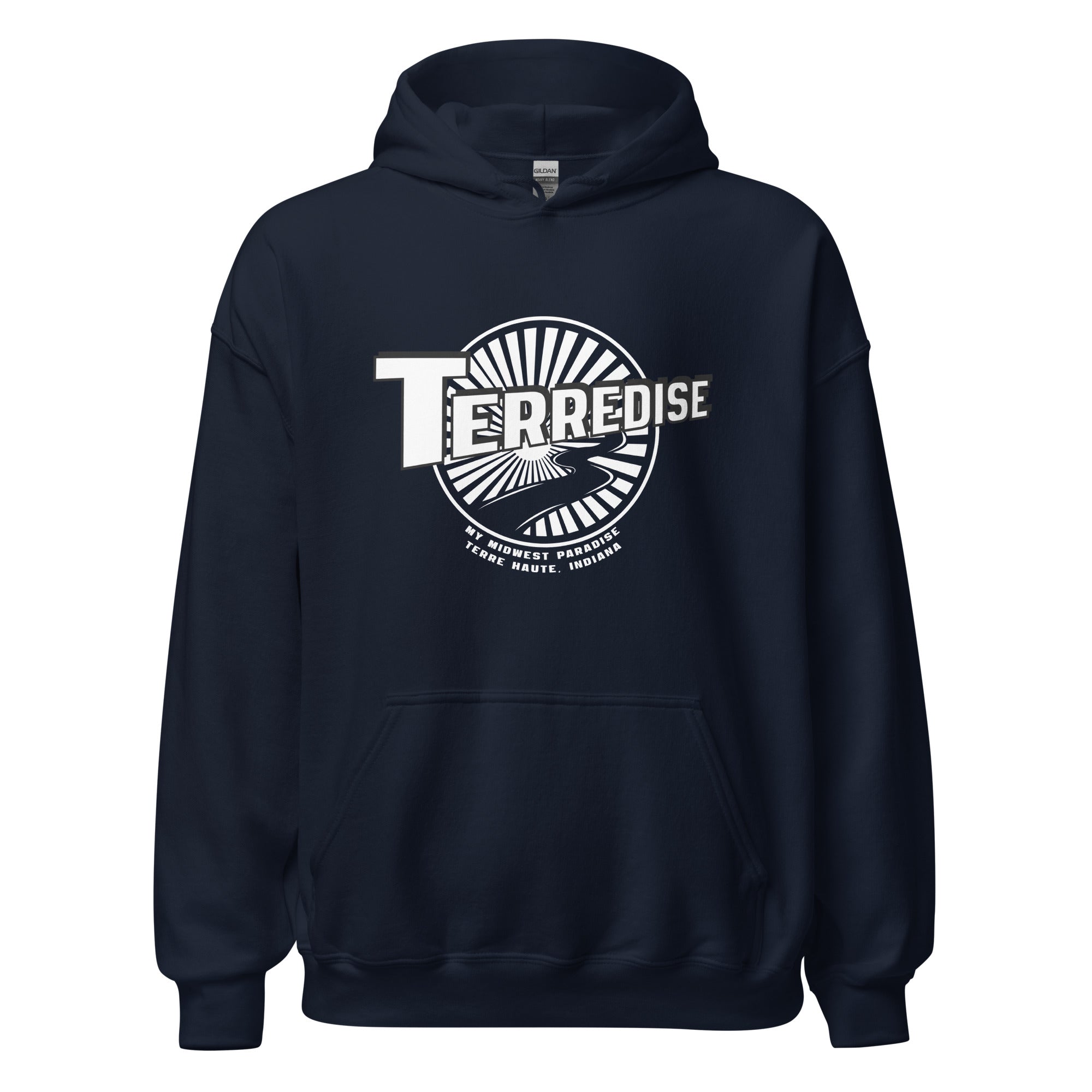 Terredise / My Midwest Paradise -  Terre Haute Indiana  -  Unisex Hoodie
