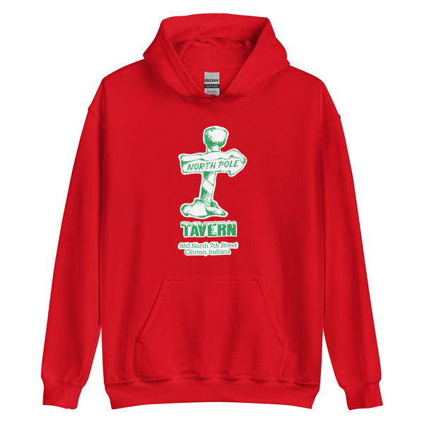 North Pole Tavern - Clinton Indiana  -  Unisex Hoodie