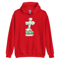 North Pole Tavern (green/white) - Clinton Indiana  -  Unisex Hoodie