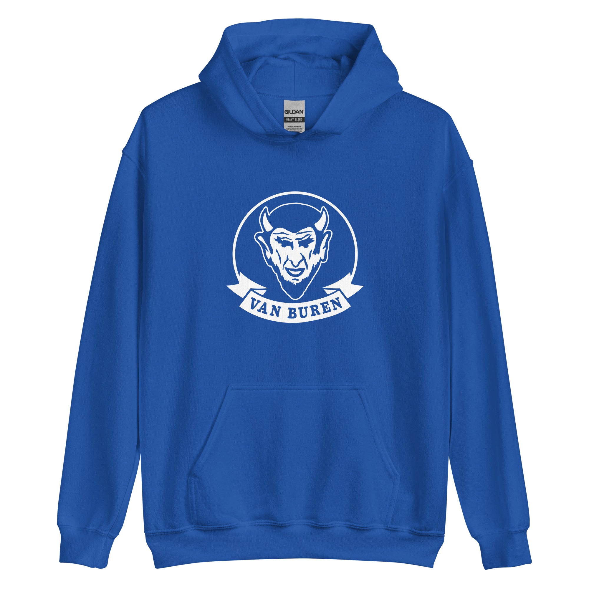 Van Buren HS Blue Devils - mascot design  -  Unisex Hoodie