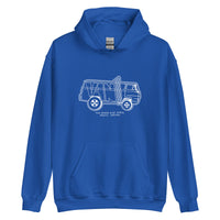 Van Buren HS Blue Devils - van design  -  Unisex Hoodie