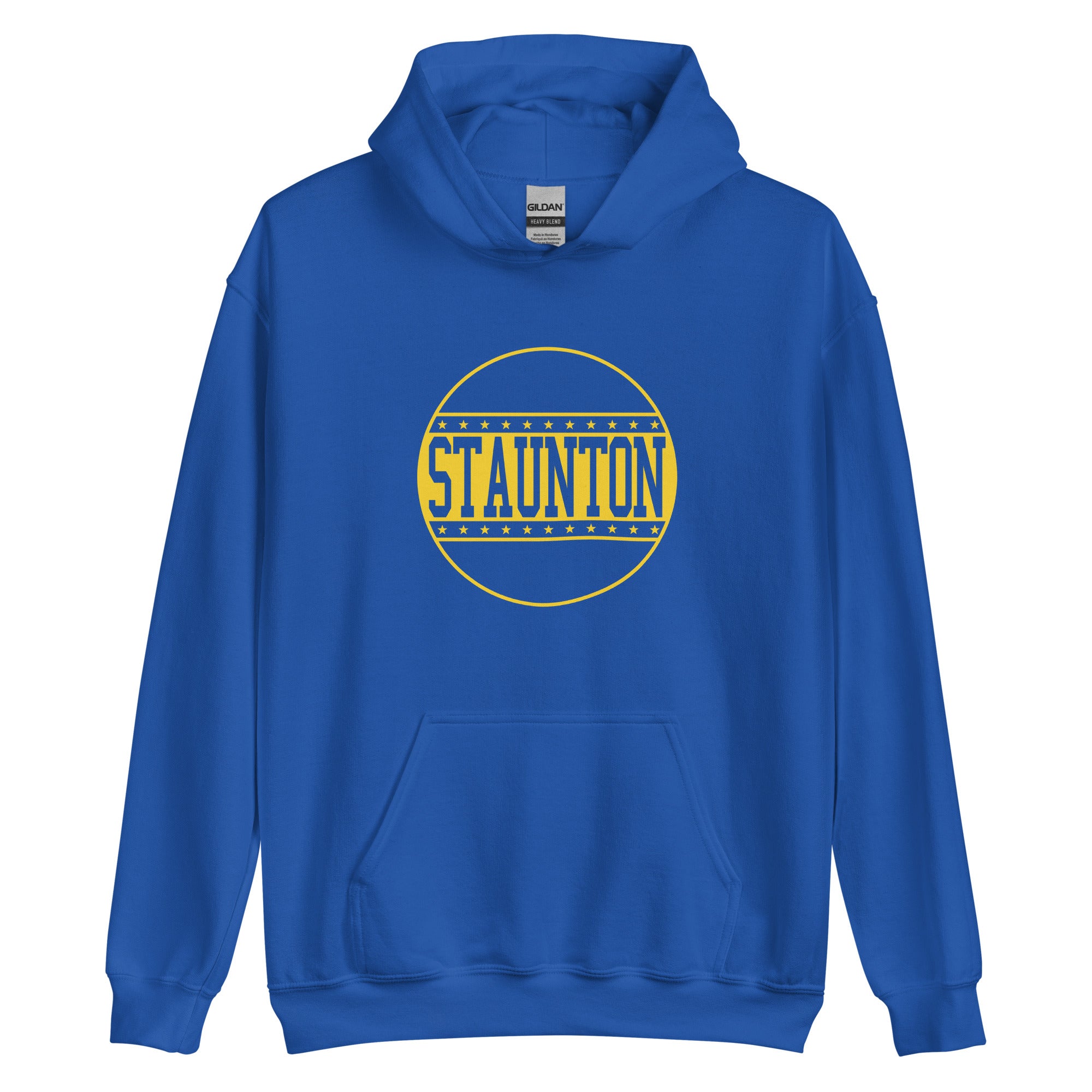 Staunton HS Yellow Jackets - button design  -  Unisex Hoodie