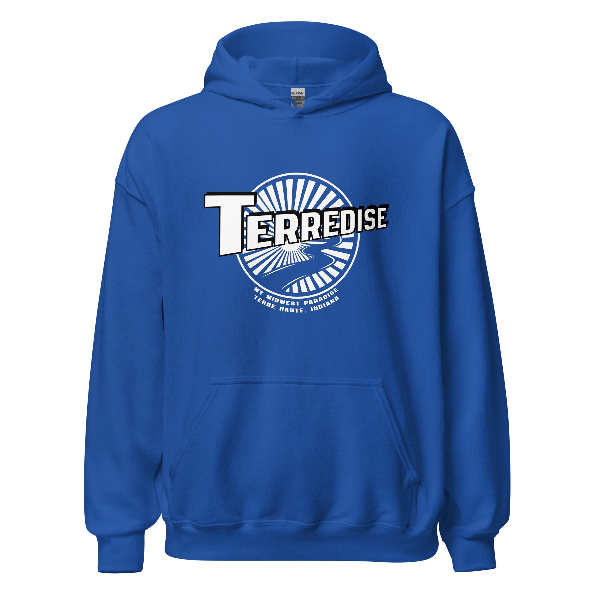 Terredise / My Midwest Paradise -  Terre Haute Indiana  -  Unisex Hoodie