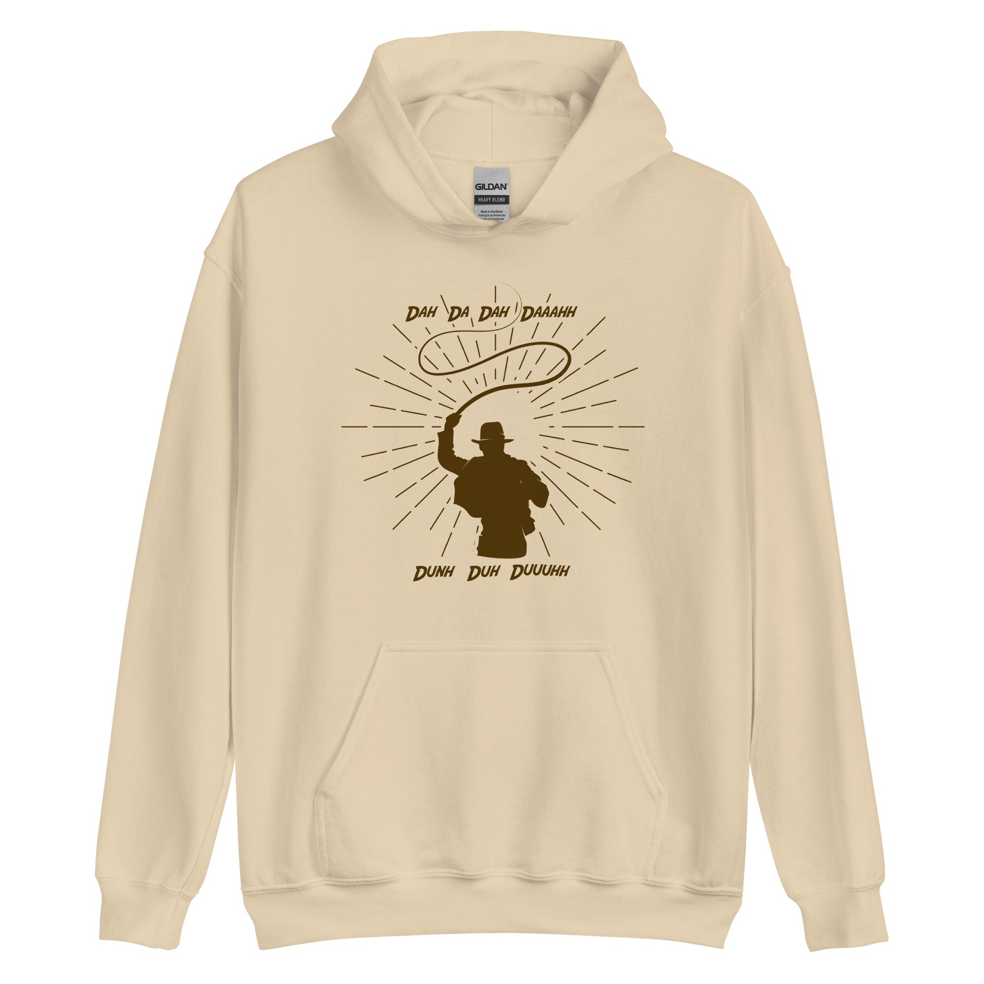 Indiana Jones Theme Song inspired design - Unisex Hoodie - EdgyHaute
