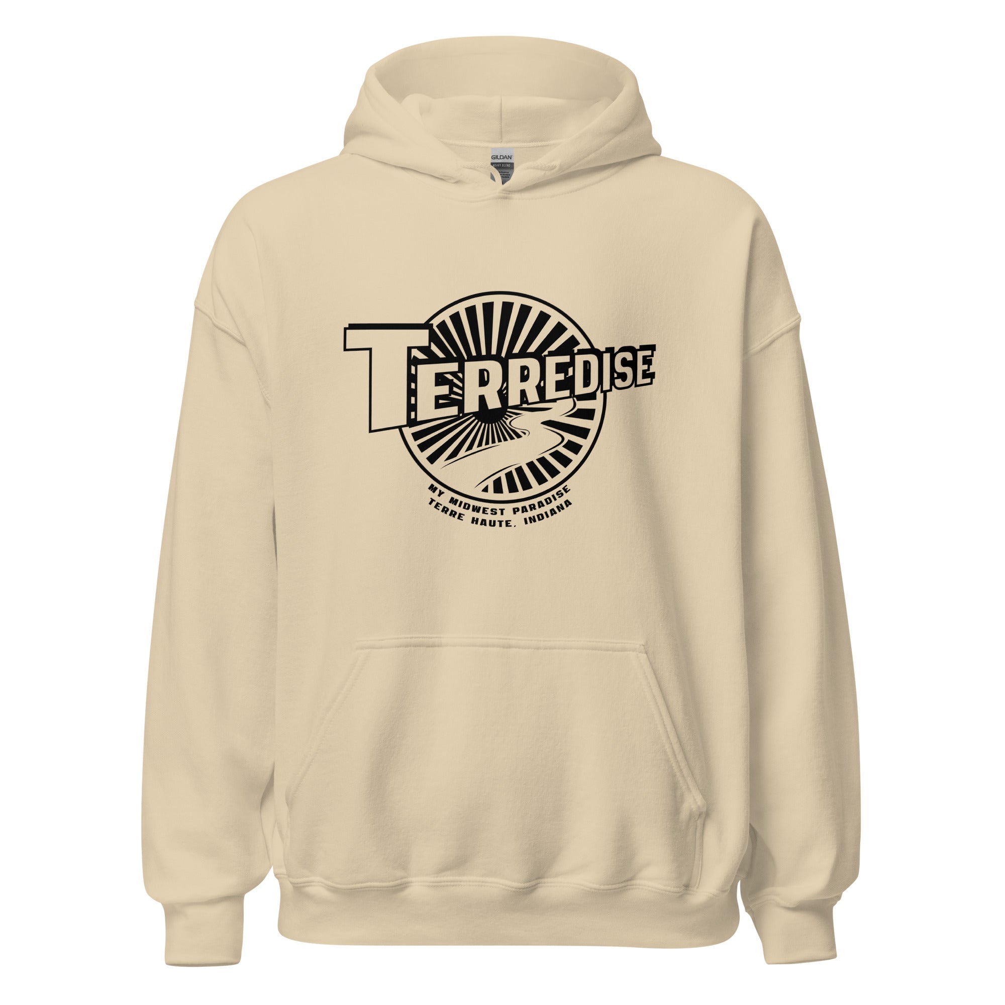 Terredise / My Midwest Paradise -  Terre Haute Indiana  -  Unisex Hoodie