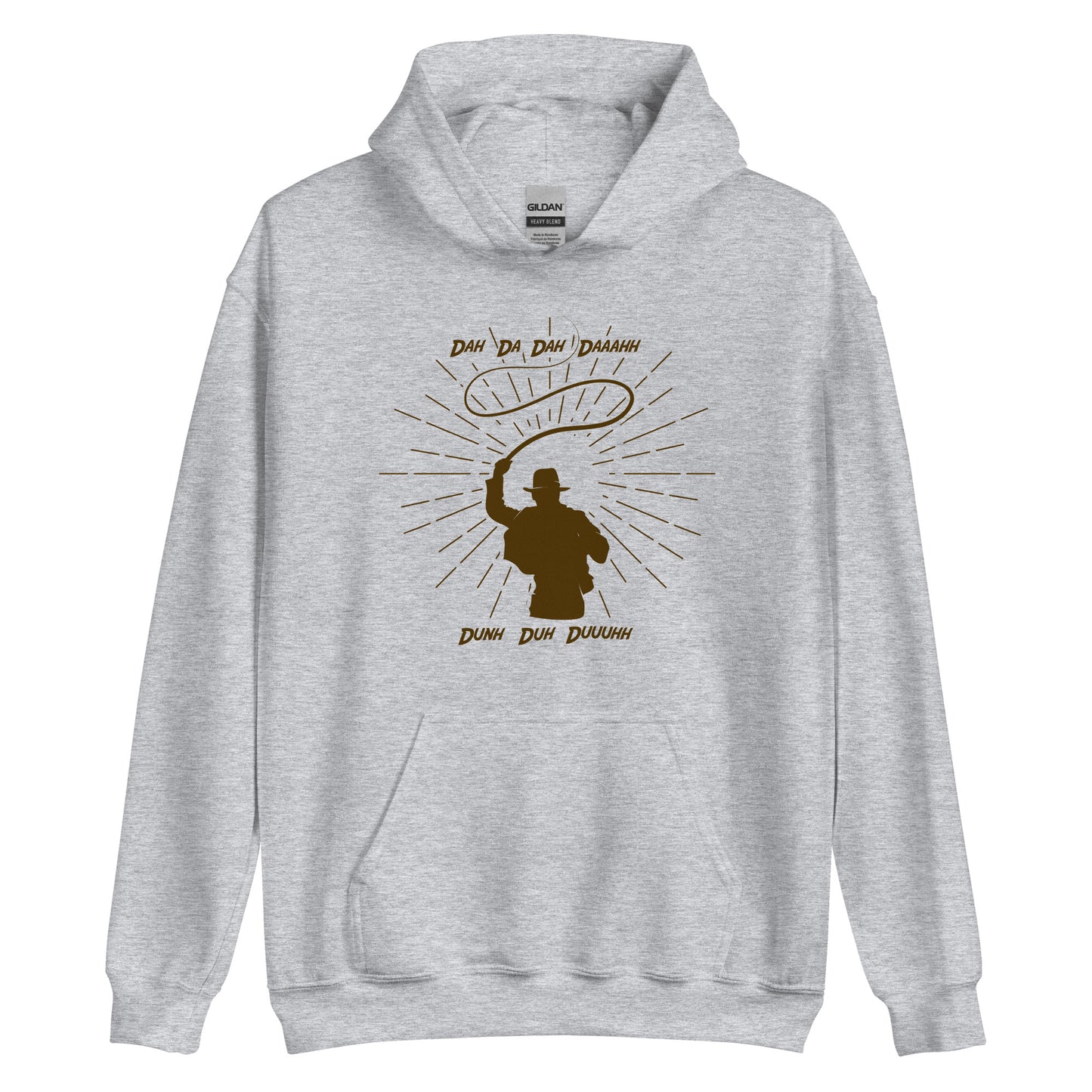 Indiana Jones Theme Song inspired design - Unisex Hoodie - EdgyHaute