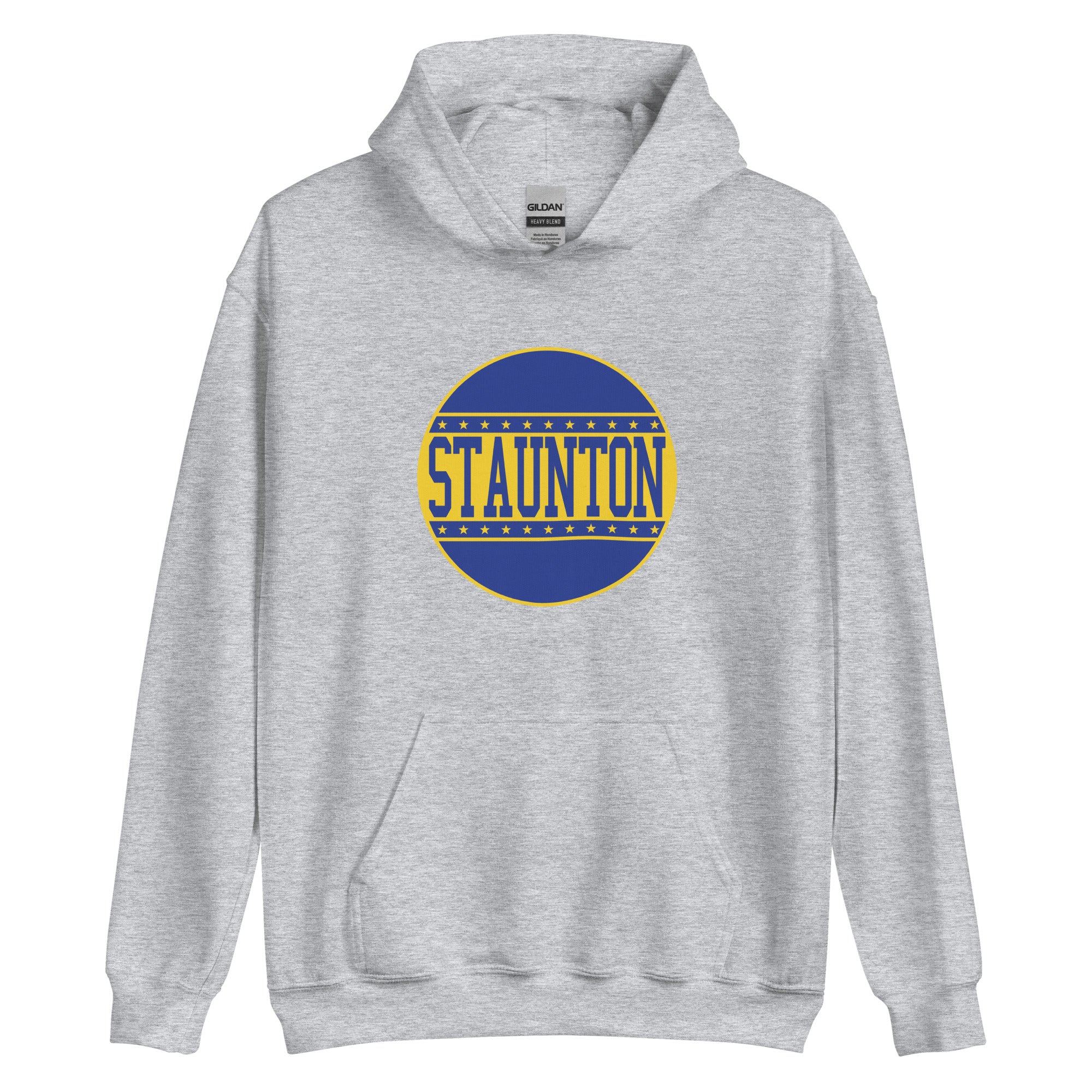 Staunton HS Yellow Jackets - button design  -  Unisex Hoodie