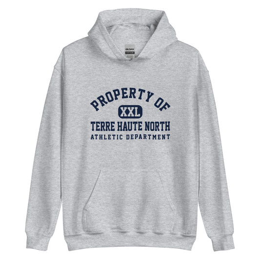 Terre Haute North HS Patriots - Property of Athletic Dept. - Unisex Hoodie