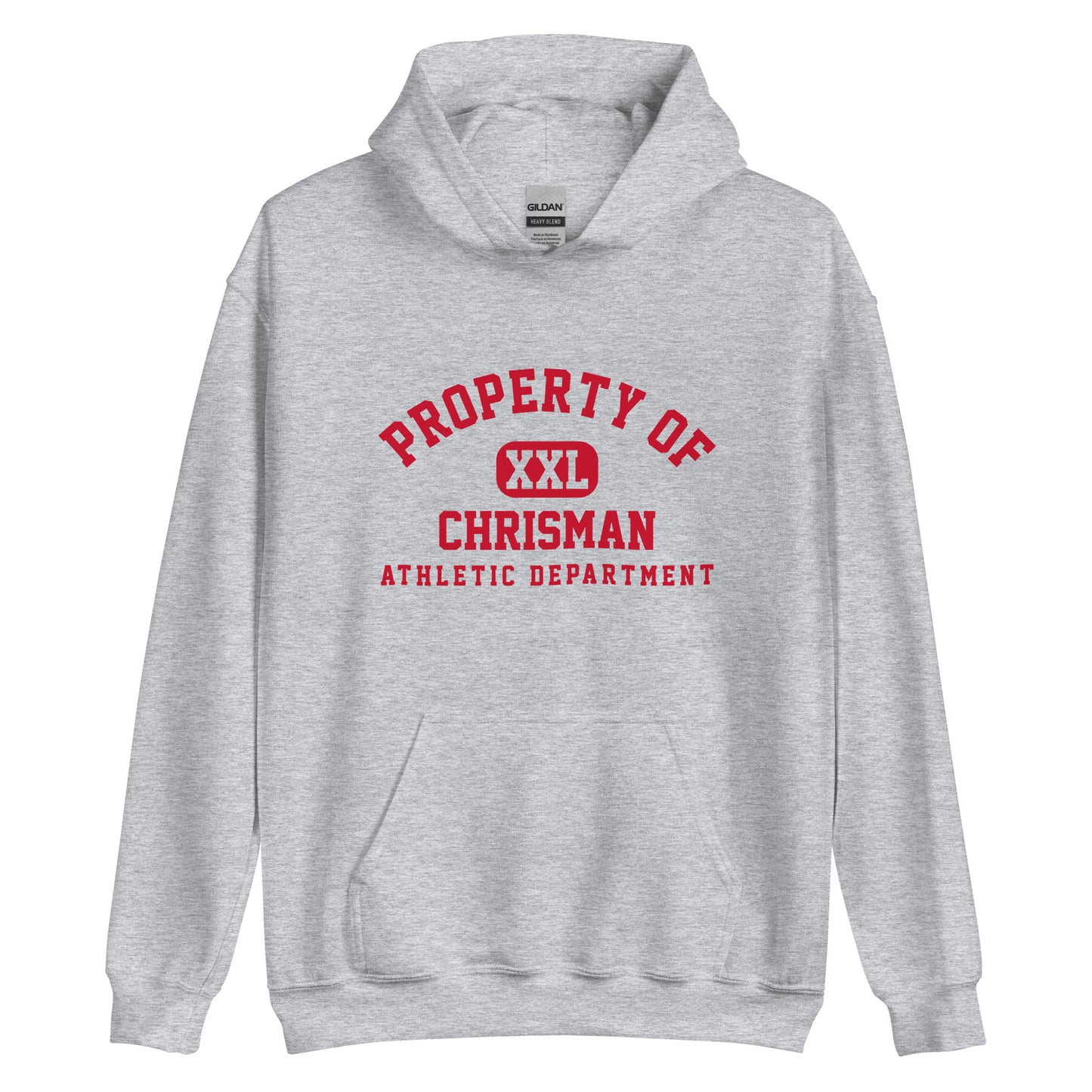 Chrisman HS Cardinals - Property of Athletic Dept. - Unisex Hoodie