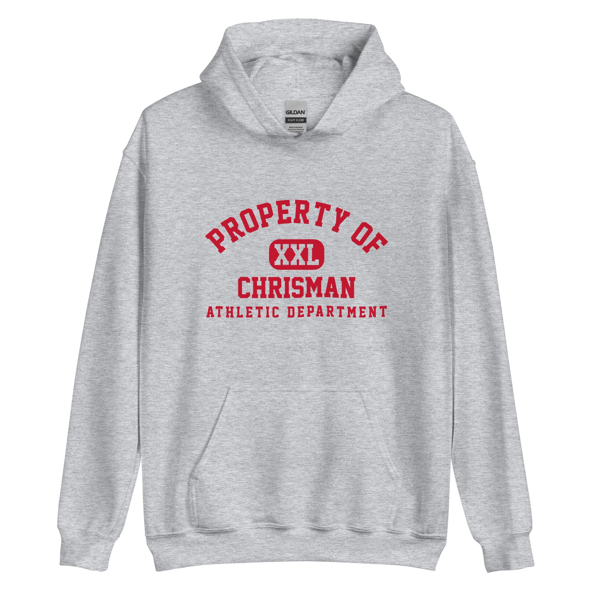Chrisman HS Cardinals - Property of Athletic Dept. - Unisex Hoodie