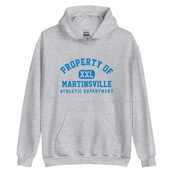 Martinsville HS Blue Streaks - Property of Athletic Dept. - Unisex Hoodie
