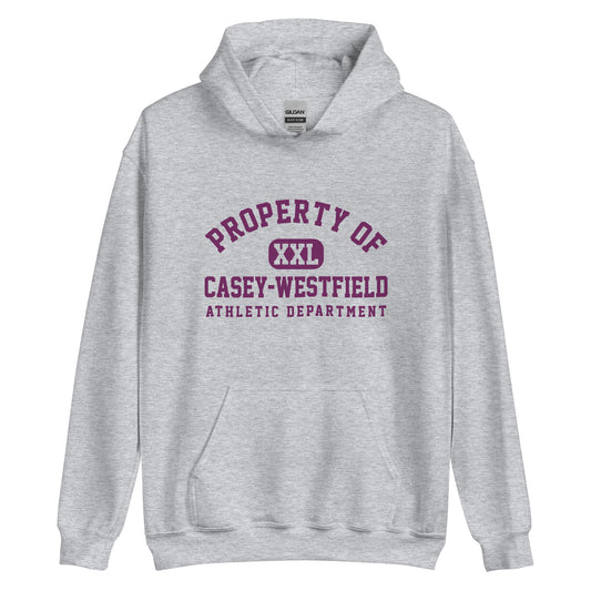 Casey-Westfield HS Warriors - Property of Athletic Dept. - Unisex Hoodie