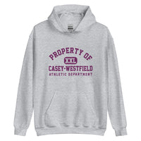 Casey-Westfield HS Warriors - Property of Athletic Dept. - Unisex Hoodie
