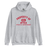 Attica HS Red Ramblers - Property of Athletic Dept. - Unisex Hoodie