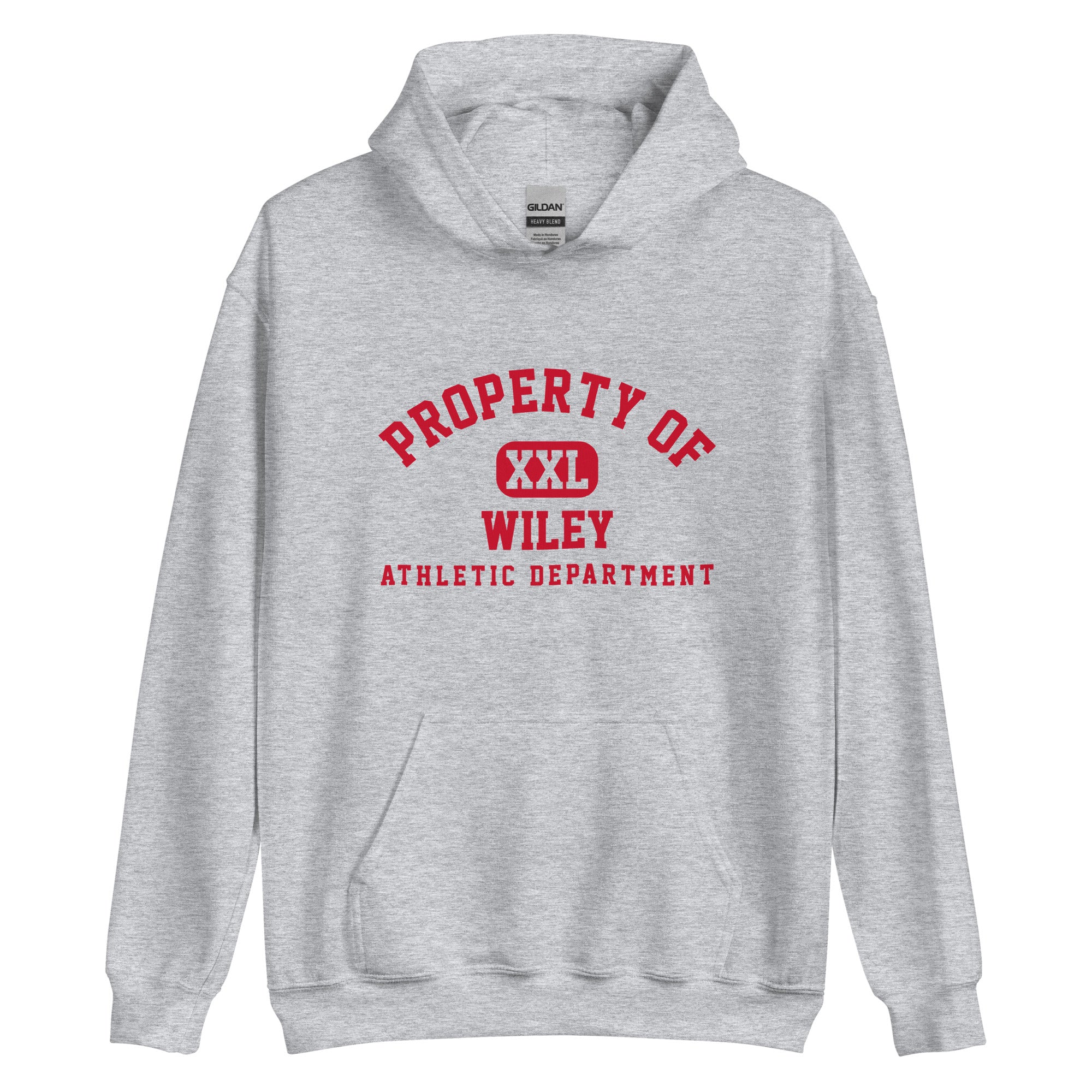 Wiley HS Red Streaks - Property of Athletic Dept. - Unisex Hoodie