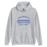 Terminal Sports & Spirits - Terre Haute Indiana - interurban design  -  Unisex Hoodie