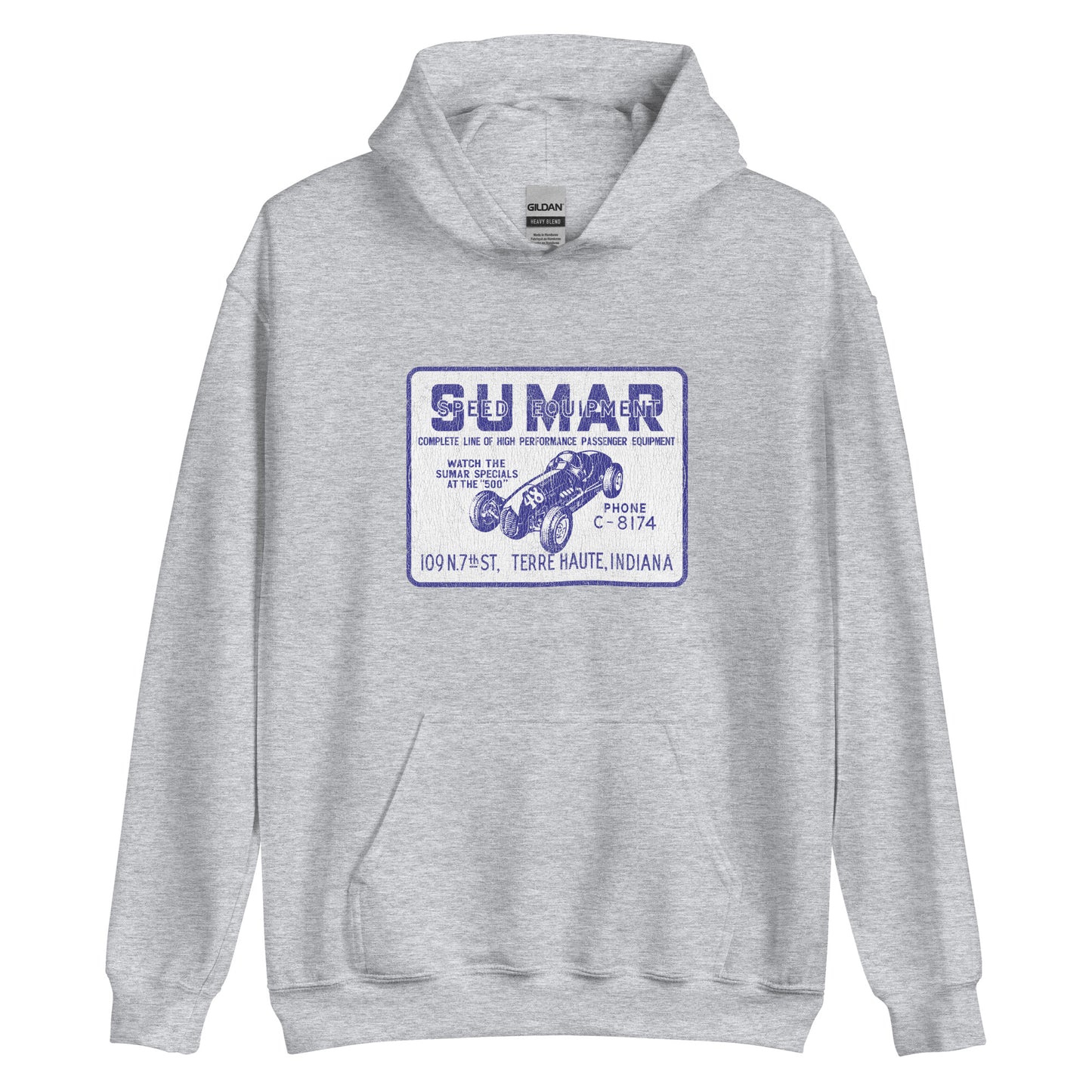 Sumar Speed Equipment - Terre Haute Indiana - design 2  -  Unisex Hoodie