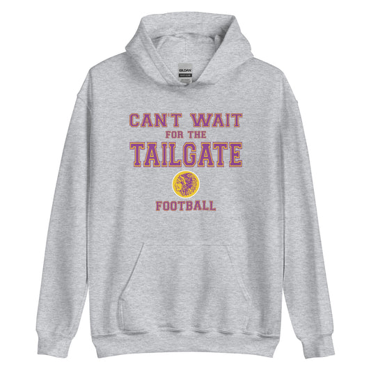 Casey-Westfield HS Warriors - Tailgate (purple/yellow)  -  Unisex Hoodie