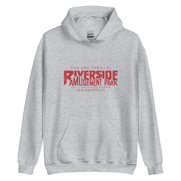 Riverside Amusement Park - Indianapolis Indiana  -  Unisex Hoodie