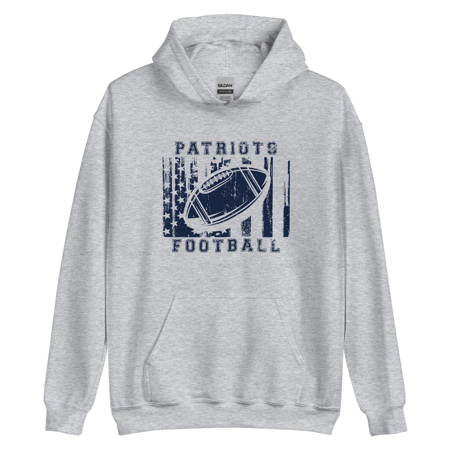 CUSTOMIZABLE - Terre Haute North Vigo HS Patriots Football  -  Unisex Hoodie