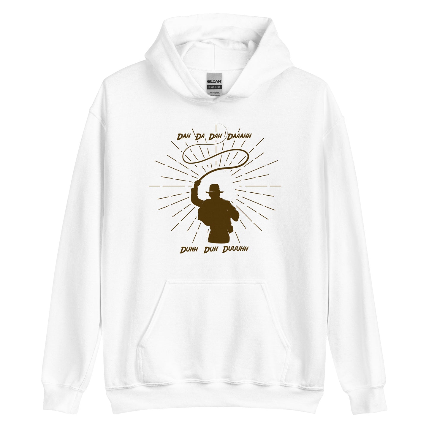 Indiana Jones Theme Song inspired design - Unisex Hoodie - EdgyHaute