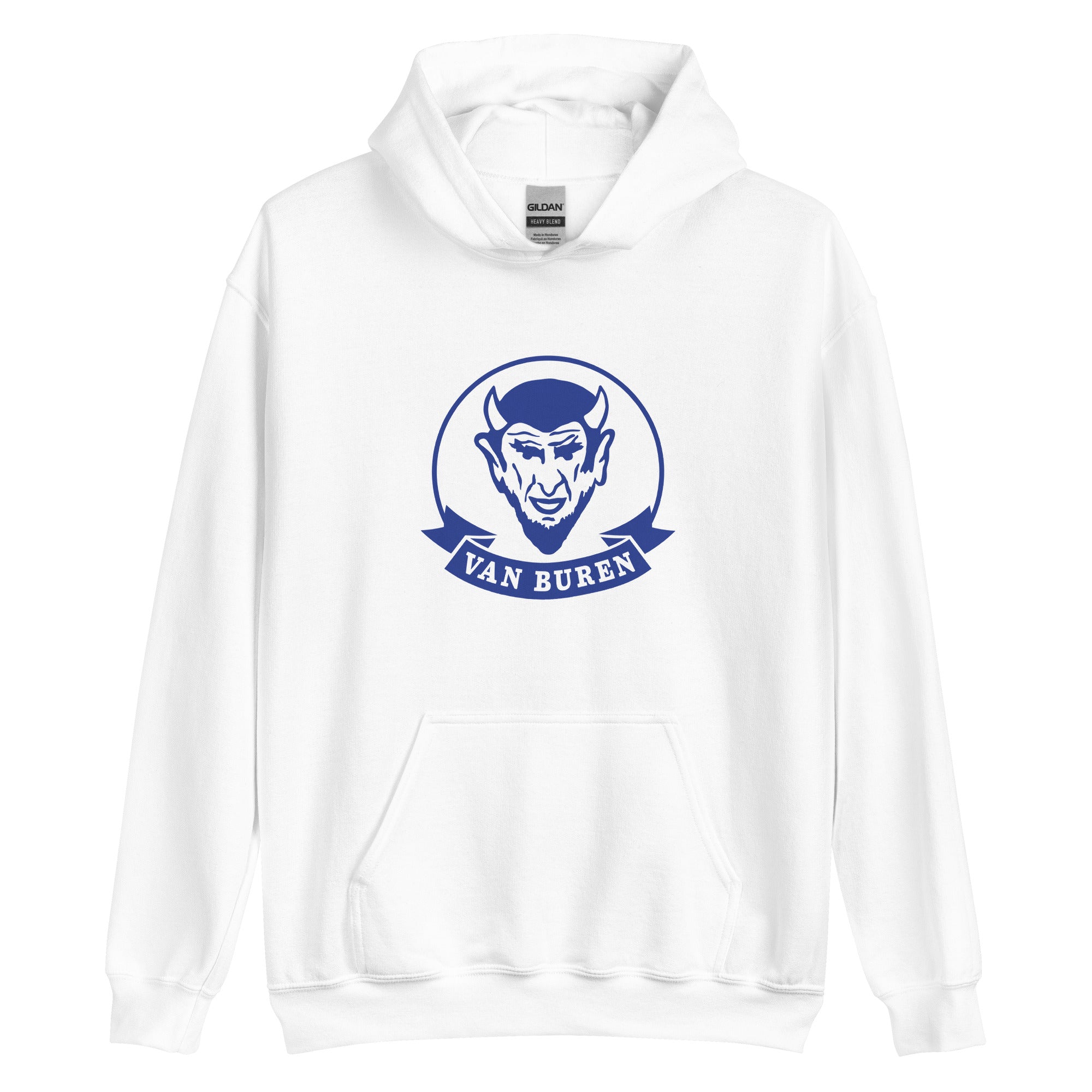 Van Buren HS Blue Devils - mascot design  -  Unisex Hoodie
