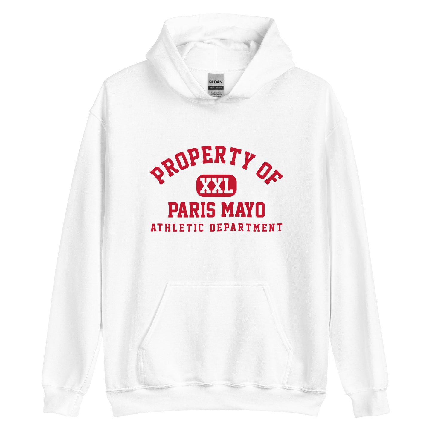 Paris Mayo MS Redbirds - Property of Athletic Dept. - Unisex Hoodie