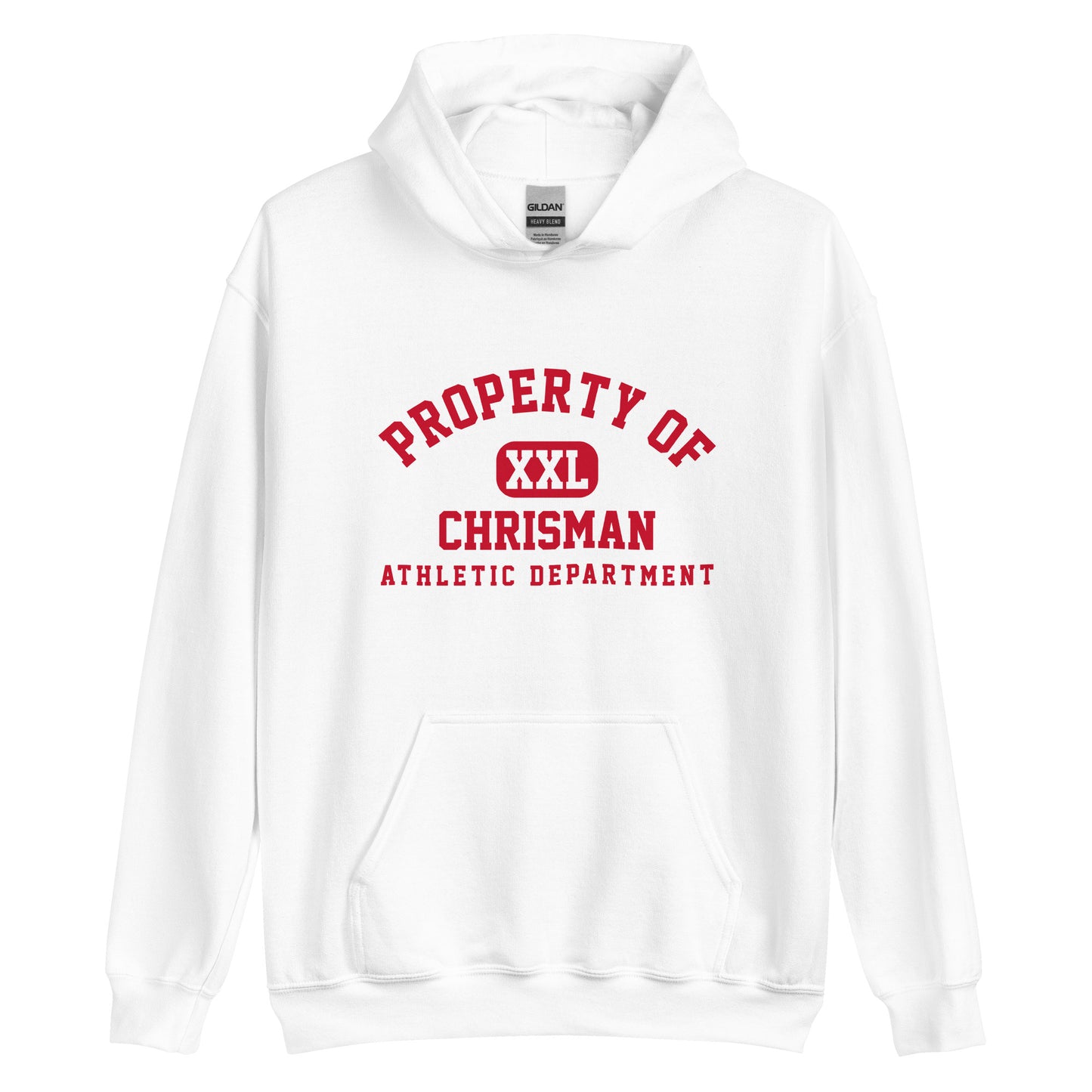 Chrisman HS Cardinals - Property of Athletic Dept. - Unisex Hoodie