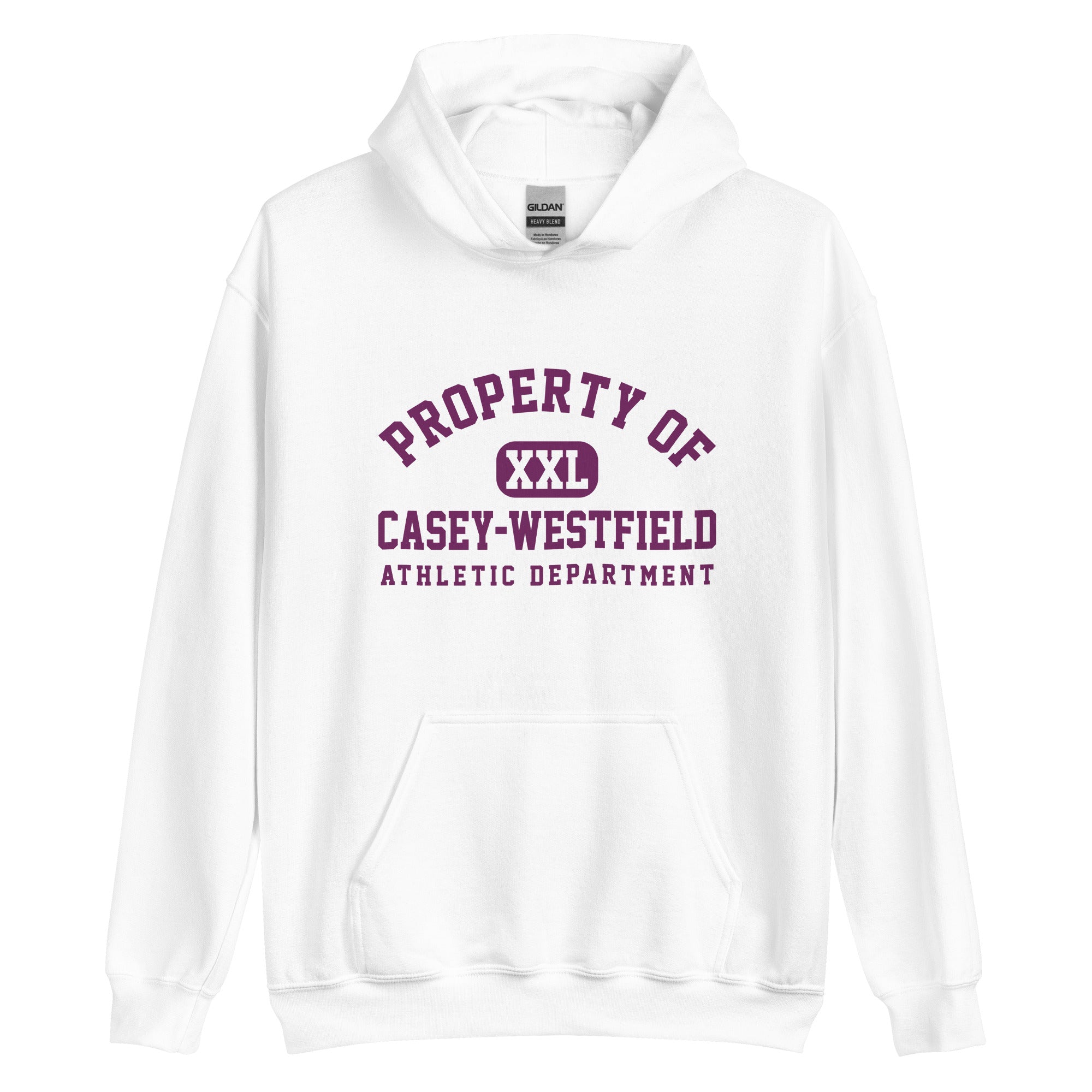 Casey-Westfield HS Warriors - Property of Athletic Dept. - Unisex Hoodie