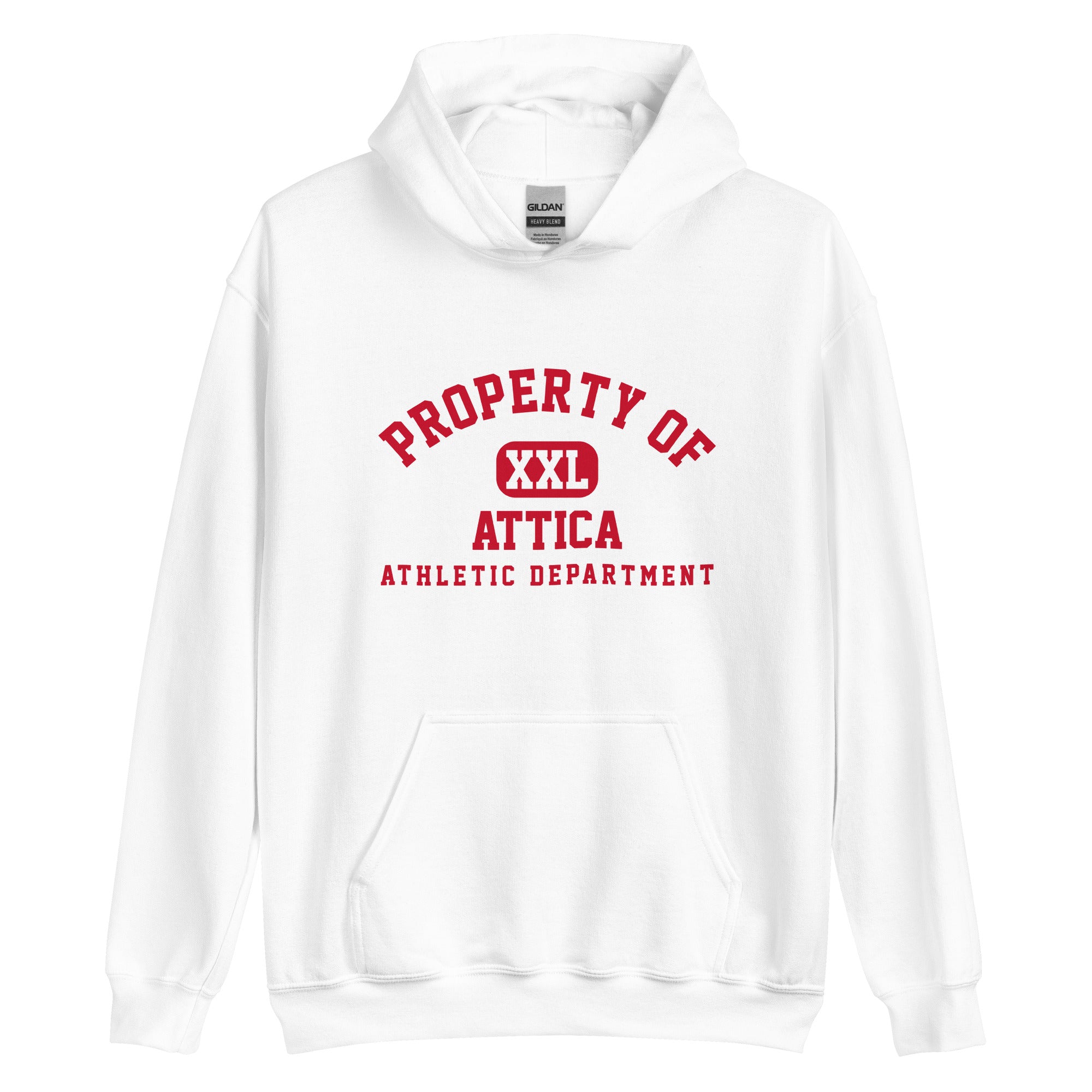 Attica HS Red Ramblers - Property of Athletic Dept. - Unisex Hoodie